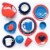 Fiesta Classic Dinnerware Set - Lapis Perspective: top
