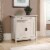 Sauder Edge Water Engineered Wood 2-Door Chest in Chalked Chestnut Perspective: top