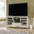 Sauder Edge Water Chalked Chestnut Entertainment Credenza Perspective: top