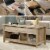 Sauder Lift Top Table Perspective: top