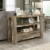 Sauder Boone Mountain Media Stand For TVs up to 47  in Rustic Cedar Perspective: top
