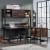 Sauder Briarbrook® L-Shaped Computer Desk in Barrel Oak Perspective: top