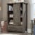 Sauder Summit Station ® Wardrobe/Armoire with Storage in Pebble Pine Perspective: top