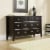 Sauder Shoal Creek Jamocha Wood Dresser Perspective: top