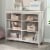 Sauder Dover Edge™ Cubby Storage Bookcase in Glacier Oak Perspective: top