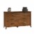 Sauder Carson Forge Engineered Wood 6-Drawer Double Dresser in Washington Cherry Perspective: top