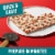 Totino's Triple Meat Party Pizza Thin Crust Frozen Pizza Snacks Perspective: top