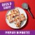 Totino's Party Pizza Pepperoni Thin Crust Frozen Pizza Perspective: top