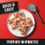 Totino's Party Pizza Classic Pepperoni Flavored Frozen Snacks Perspective: top