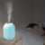 Renewgoo GOO2O Mini Humidifier Cool Mist Air Portable Quiet LED Night Light Blue Perspective: top