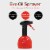 Evo Oil Sprayer Bottle, Non-Aerosol for Olive Oil and Cooking Oils, Red, 8oz, Set of 2 Perspective: top