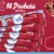 Crystal Light Cherry Pomegranate Naturally Flavored Powdered Drink Mix, On-the-Go-Packets Perspective: top