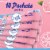 Crystal Light Zero Sugar Pink Lemonade Drink Mix Packets Perspective: top