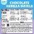 Jell-O Chocolate Vanilla Swirls Sugar Free Pudding Cups Snack Perspective: top