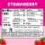 Jell-O Original Strawberry Jello Cups Gelatin Snack Perspective: top