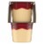Jell-O Temptations Strawberry Cheesecake Pudding Cups Snack Perspective: top