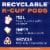 Maxwell House Original Roast Medium Roast K-Cup Coffee Pods Perspective: top
