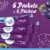 Crystal Light Zero Sugar Concord Grape Drink Mix Packets Perspective: top