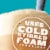 Maxwell House Vanilla Iced Latte with Foam Instant Coffee Perspective: top