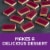 Jell-O Grape Gelatin Dessert Mix Perspective: top
