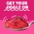 Jell-O Raspberry Gelatin Dessert Mix Perspective: top