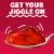 Jell-O Cherry Gelatin Dessert Mix Perspective: top