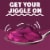 Jell-O Black Cherry Gelatin Dessert Mix Perspective: top