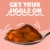 Jell-O Peach Gelatin Dessert Mix Perspective: top