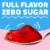 Jell-O Strawberry Artificially Flavored Zero Sugar Low Calorie Gelatin Dessert Mix, Box Perspective: top