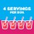Jell-O Raspberry Sugar Free Gelatin Dessert Mix Perspective: top