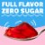 Jell-O Zero Sugar Strawberry Flavor Gelatin Perspective: top