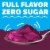 Jell-O Black Cherry Artificially Flavored Zero Sugar Low Calorie Gelatin Dessert Mix, Box Perspective: top