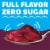 Jell-O Black Cherry Artificially Flavored Zero Sugar Gelatin Dessert Mix, Family Size, Box Perspective: top