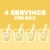 Jell-O Banana Cream Instant Pudding & Pie Filling Mix Perspective: top