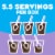 Jell-O Cook & Serve Zero Sugar Chocolate Flavor Cook & Serve Pudding & Pie Filling Perspective: top