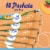 Crystal Light Peach Iced Tea Artificially Flavored Powdered Drink Mix Perspective: top