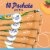 Crystal Light Peach Iced Tea Artificially Flavored Powdered Drink Mix Perspective: top