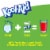 Kool Aid Unsweetened Strawberry Kiwi Powdered Soft Drink Mix Packet Perspective: top