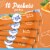 Crystal Light Classic Orange Naturally Flavored Powdered Drink Mix Perspective: top