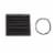 Scunci No Damage Hair Elastics - Black Perspective: top