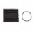 Scunci No Damage Hair Elastics - Black Perspective: top