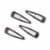 Scunci® Effortless Beauty Everyday Fashion Hair Clips Perspective: top