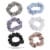Scunci® Mini Waffle Scrunchies Perspective: top