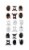 Scunci® Thick Hair Mini Claw Clips Perspective: top