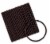 Scunci® No Damage® Elastic Hair Bands - Brown Perspective: top