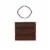 Scunci® No Damage® Elastic Hair Ties - Brown Perspective: top