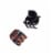 Scunci® No-Slip Grip® All Day Hold Jaw Clips - Tortoise/Black Perspective: top