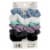 Scunci® Heather Twister Scrunchies Perspective: top