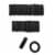 Scunci® No Damage® Fine Hair Ponytailers - Black Perspective: top