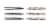 Scunci® No-Slip Grip® All-Day Hold Bobby Pins Perspective: top